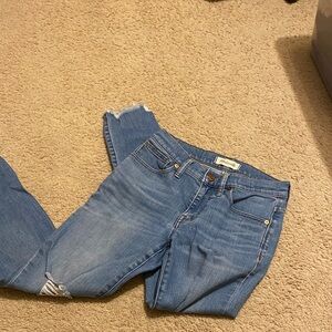 Madewell Light Blue Straight Leg Jeans